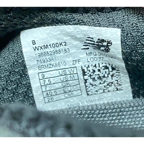 New Balance Women’s Size 9 Men’s 7.5 100 V2 FuelCell Sneakers cross-trainer - Picture 11 of 12